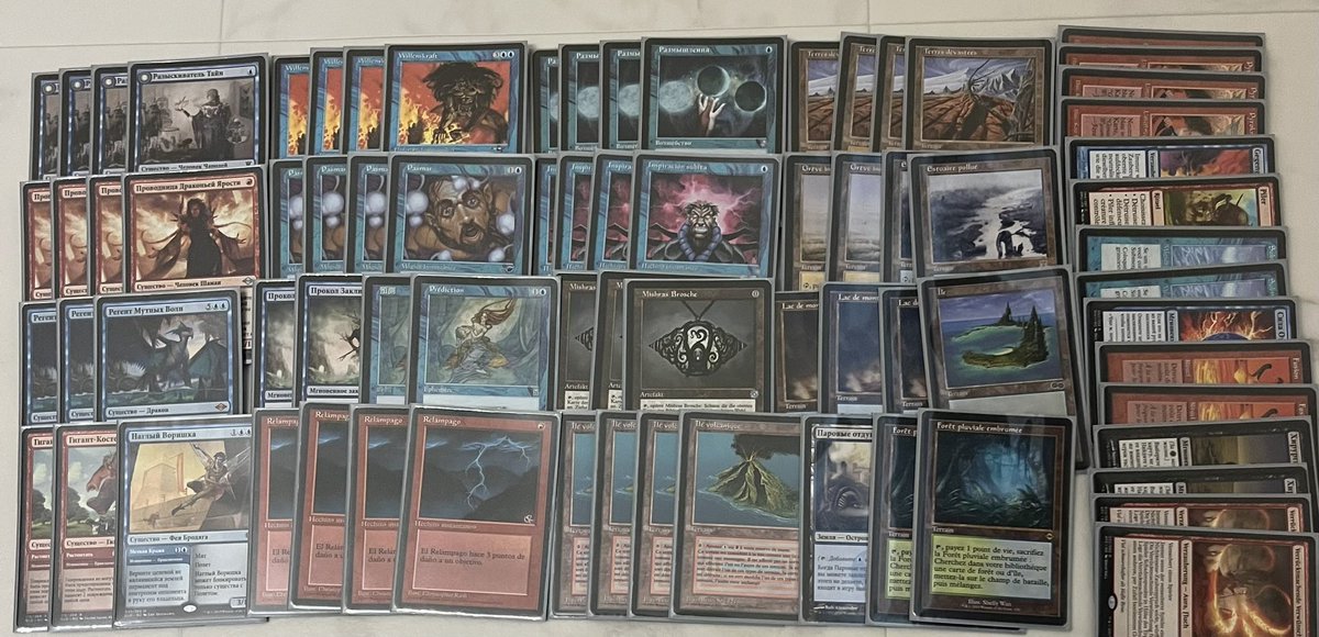 晴れる屋将軍レガシー
UR Delver

WW_/Prison
WW_/4c Uro
WW_/Yorion DnT
WW_/WR Initiative
LWW/Yorion DnT
WLW/Robots
6-0/1st

SE
WW_/WR Initiative
WW_/Jeskai Control
W__/Prison
3-0/1st

禁止後初の紙レガシーは全勝優勝やよ 