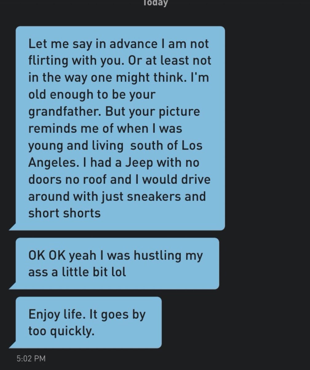 i am not crying from a grindr message 