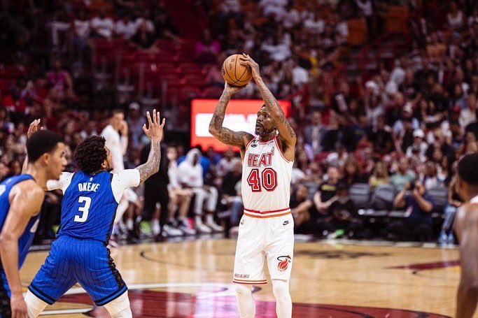 24 Pts, 53% from the field, 3 threes. Not bad for a 42 year old huh? Thankful for 20 yrs, my family, friends, teammates, &amp; fans along this amazing journey. From undrafted to all time leading rebounder.. it’s just work!! Can’t put into words all the emotions I’ve been feeling… 