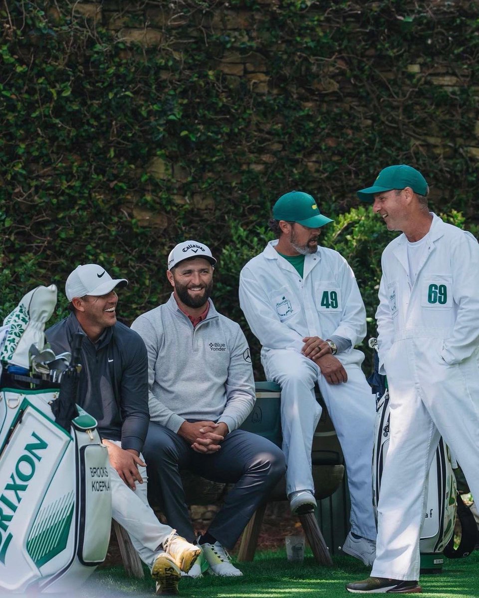 This game is so good. What a week at Augusta! Impressive performance from @JonRahmpga congrats man, you earned it. 

It’s going to be a fun major season, we’re just getting going. Stay tuned! Appreciate everyone’s support and @TheMasters for another memorable year. 