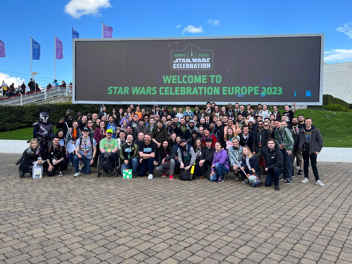 Thank you to everyone who came out to the meet and greet!  We got rained on for a few minutes but we absolutely loved having this moment with all you Wave Riders.  We’re super excited to do more in the future.  We love you guys! 

#StarWarsCelebration 