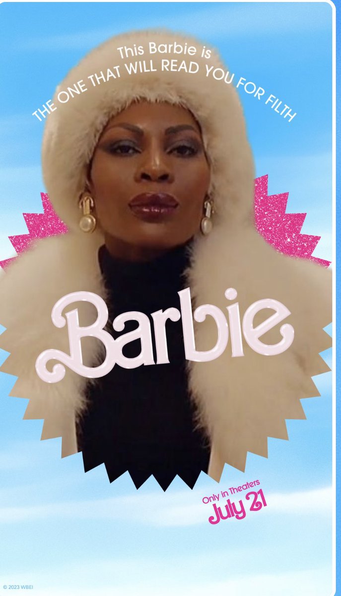 This Barbie will read you for filth 😂 