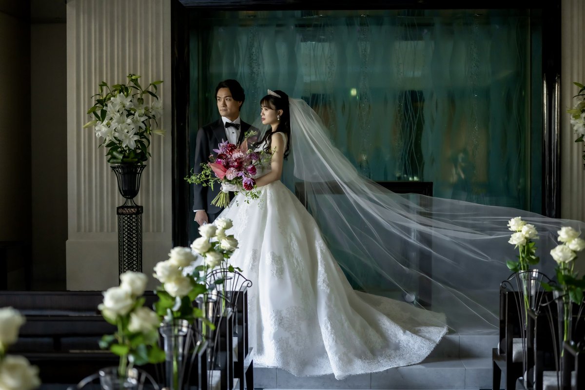 結婚式を、挙げました💒💎 