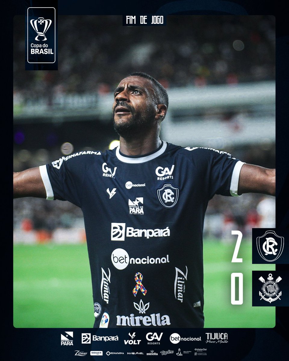 AQUI NA AMAZÔNIA TEM TIME PRA TORCER! DEU LEÃO! 🦁

Fim de jogo no Novo Mangueirão! O Leão Azul vence o Corinthians por 2 a 0, com gols de Richard Franco e Muriqui. Bora pro 2° jogo com tudo! ⚔️

📸 Samara Miranda/Remo
#OReiDaAmazônia #CopaDoBrasil2023 #REMxCOR 