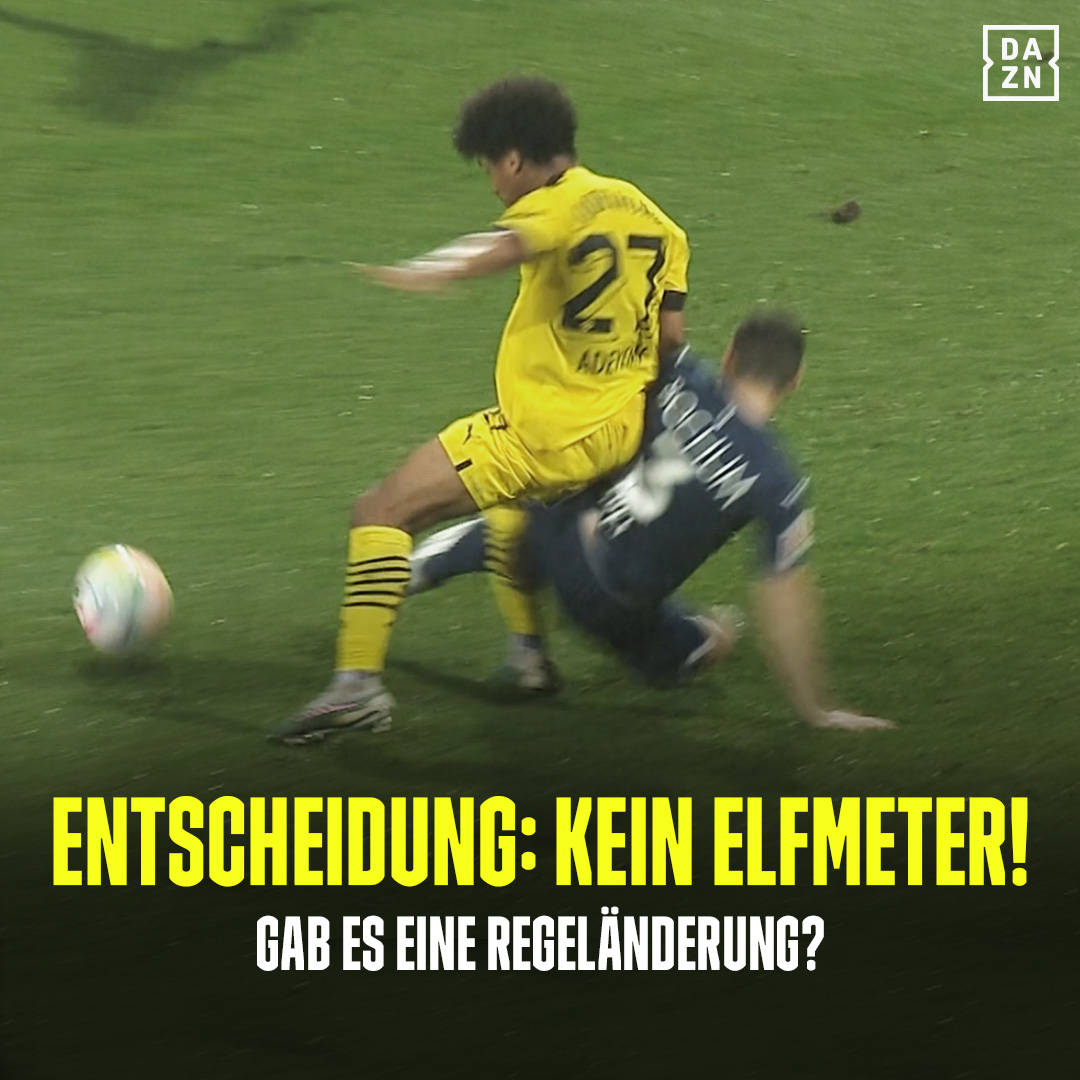Der einfliegende Soares. Kein Elfmeter. Wahnsinn. #Bundesliga #BOCBVB 