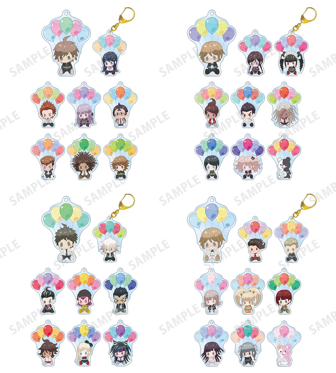 🎈Danganronpa 1&amp;2 "Popoon" merchandise collection now available to preorder from AMNIBUS. Likely to become available worldwide via Amiami in the coming days.
https://t.co/ssJdWYACgf 