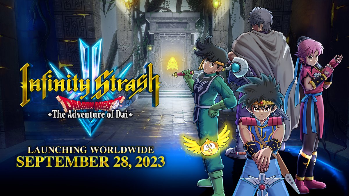 Infinity Strash: Dragon Quest The Adventure of Dai

Coming September 28, 2023 to PS5, PS4, Switch, PC and Xbox Series X|S! #DQDai #InfinityStrash #DragonQuestDay 