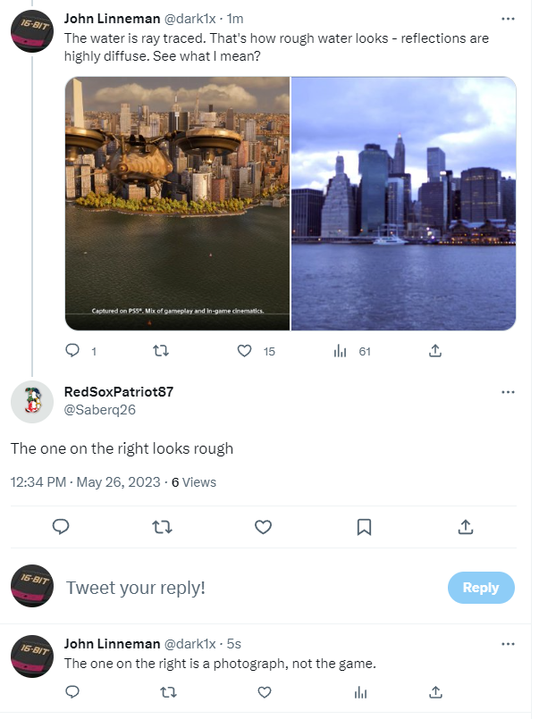 This might be my new favorite Twitter interaction. :D 