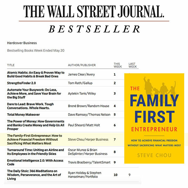I am literally in awe right now.

My book debuted as a WALL STREET JOURNAL Business Bestseller.

I wrote it to help busy parents build a business without sacrificing family and it's amazing to see so many resonate with this message.

Thank you to everyone who made this happen! 