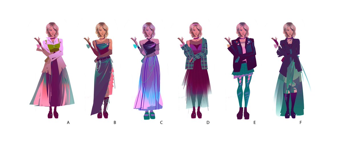 I designed the outfit that Gwen wears to prom in #AcrossTheSpiderVerse #GwenStacy 