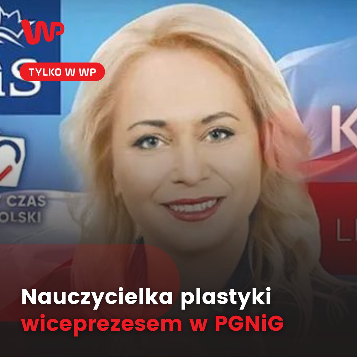 🗞️ https://t.co/DihL7t3yeq 

#PGNiG Technologie to państwowa spółka należąca do Grupy #Orlen. Od niedawna ma nową wiceprezes. To Stanisława Kasprzycka, nauczycielka plastyki. W 2019 roku bezskutecznie kandydowała do Sejmu z ramienia PiS.

✒️ @p_figurski 