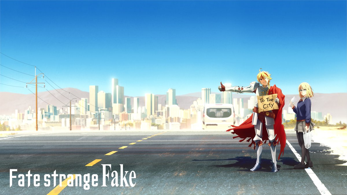 ━━━━━━━━━━━━━━━
Fate/strange Fake
TVアニメーションシリーズ化決定
━━━━━━━━━━━━━━━
本日開催のワールドプレミアにて発表いたしました！

ティザービジュアル[US ver.]も公開💡

今夜のTVSP放送後にもお知らせがございますので、お楽しみに！
#strangefake 