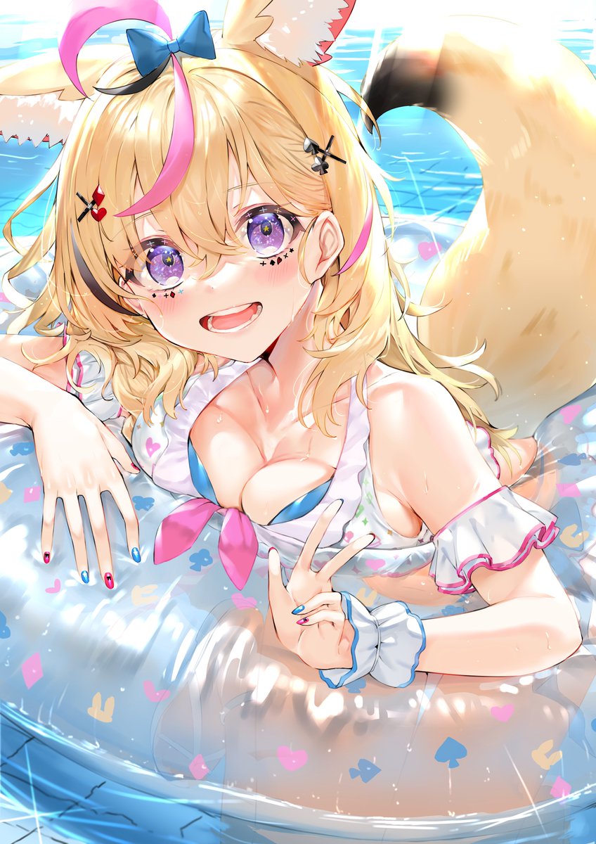 ホロライブ・サマー　#絵まる 