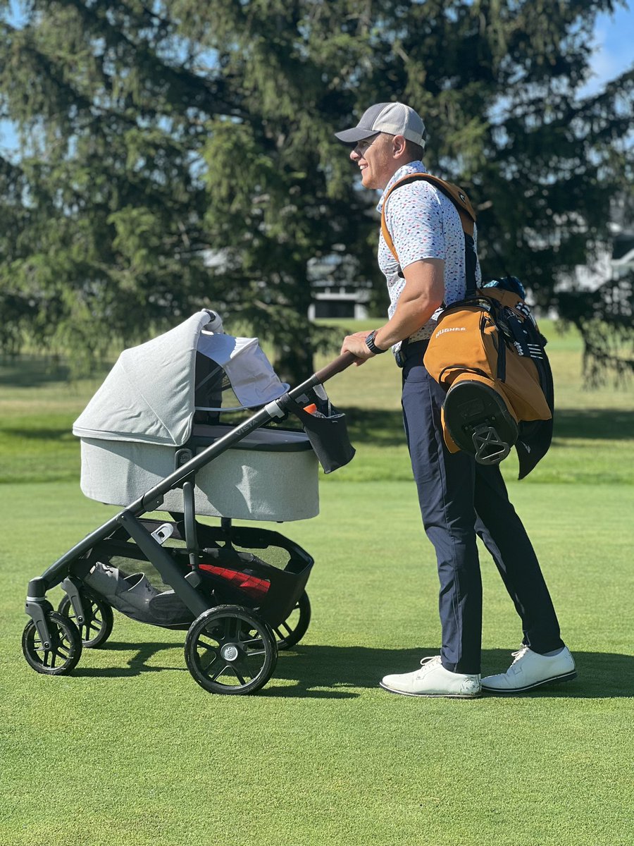 Them: You better get your golf in now. You’ll never play when the baby comes. 

Me: You’re probably right. Unless … 