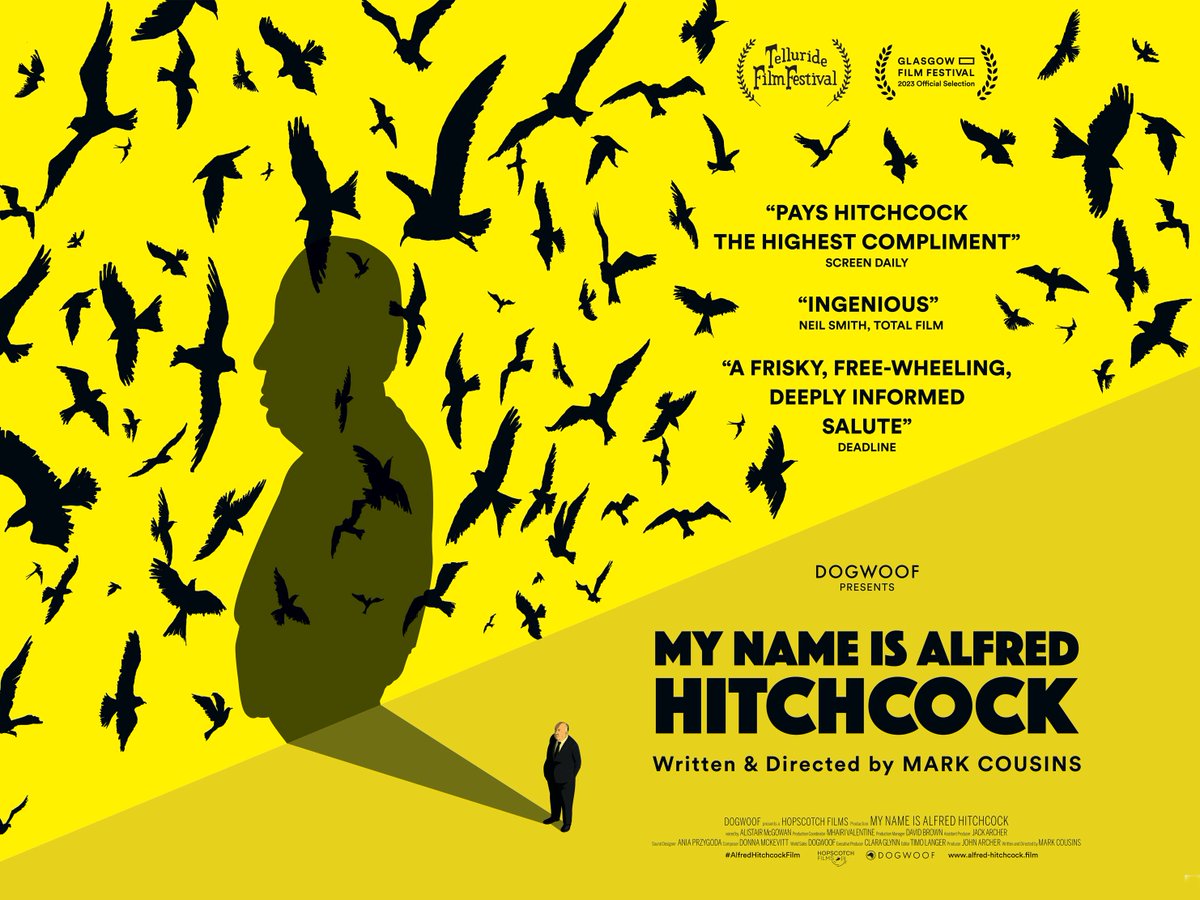 The poster for my new Hitchcock film! 