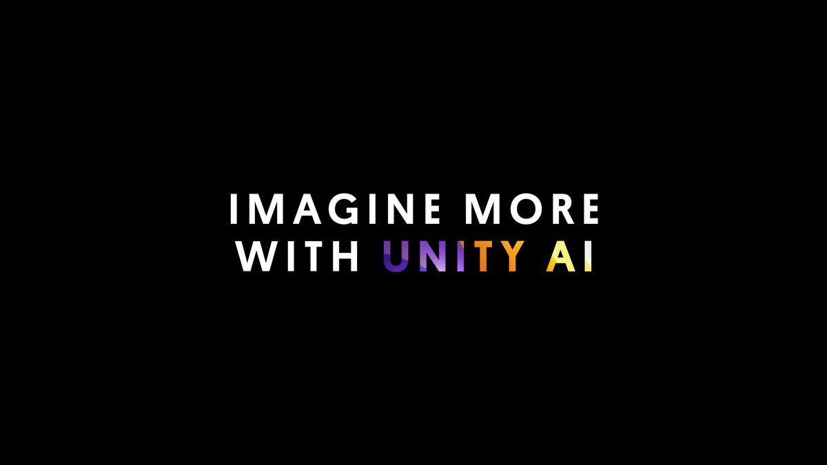 Imagine more with Unity AI 🔮 Introducing:
⭐ #UnityMuse, a platform of AI capabilities for content creation, with Muse Chat for AI-based search now in closed beta
⭐ #UnitySentis for AI-powered experiences at Unity runtime, now in closed beta

Learn more: https://t.co/PThr4Ju0d4 