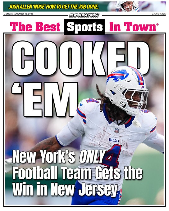 Looks like it's official downstate in NYC too. The #Bills have been accepted as New York's only NFL team. (see subheader) 
👏👏#GoBills 