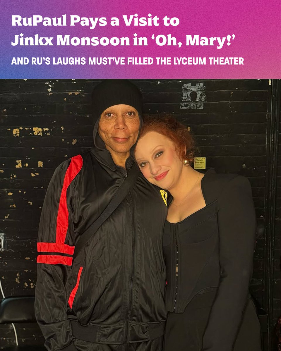 So many mothers in one room: @RuPaul, @JinkxMonsoon, and Mary Todd Lincoln! 🎭 