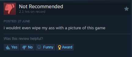 Saw this review, gave the game a chance anyway.

He was actually right.. 