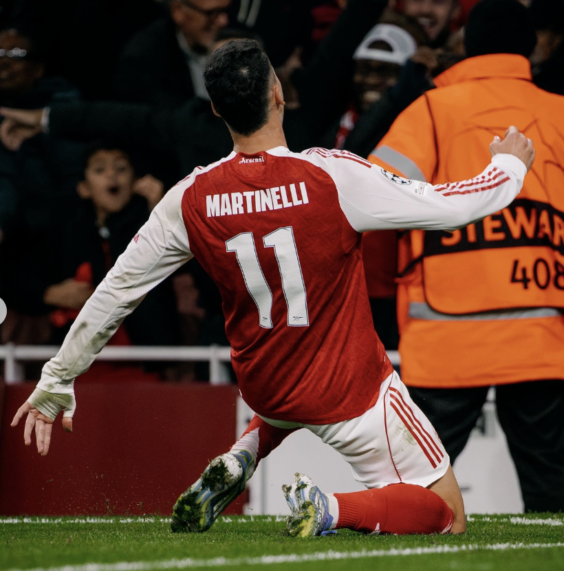 This Martinelli season isn’t getting enough heat in the conversation.

He was buried in the summer, potentially 4th choice, even behind Madueke, who was playing some games on the left.

No complaints. No demands to leave. He stayed, ate his time on the bench, and now that he’s 