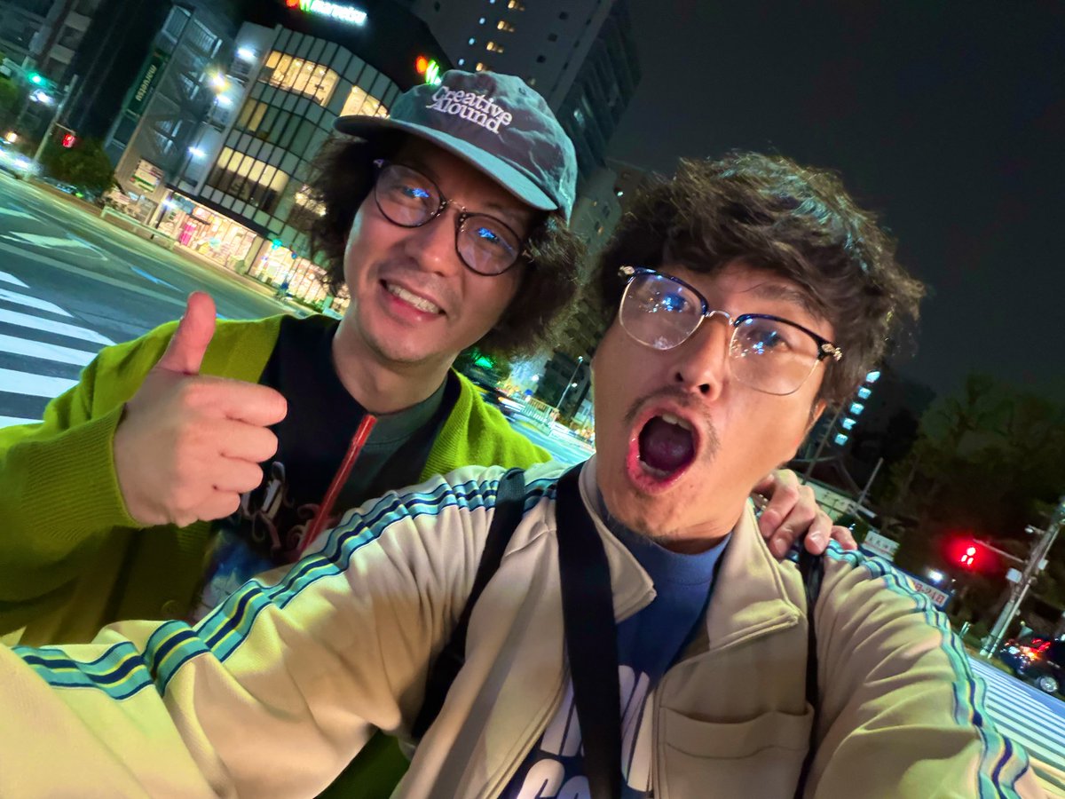 嶋佐と飲んでたっす。
生かされる。
また頑張れる。
ありまとー。 