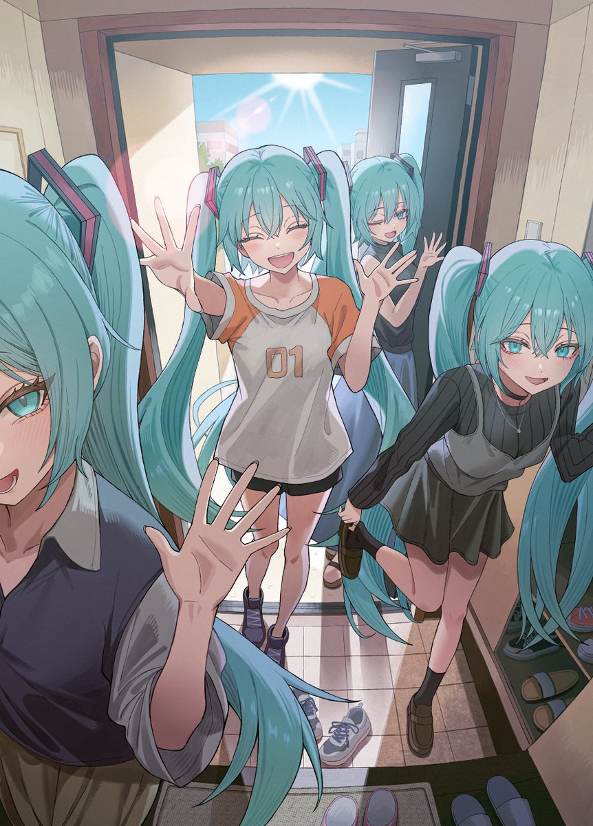 「ただいま！」 