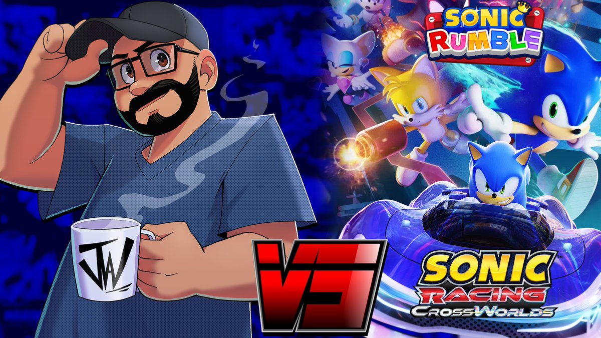 Sonic's back on the racetrack, and hopefully not accruing severe gambling debts. Meanwhile, Eggman is playing with his dolls again. Let's take a look at Sonic Racing: CrossWorlds and Sonic Rumble!

Link: https://t.co/bXsWikR1EE 