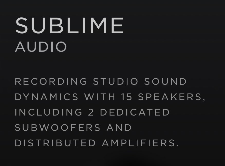 Cybertruck audio by itself is enough reason to buy this truck

This was massively overlooked by reviewers like @MKBHD 

Having  spent countless hours in concert venues &amp; studios w/ audio engineers… I can say w/ confidence “Recording Studio Sound Dynamics” is no stretch of the 
