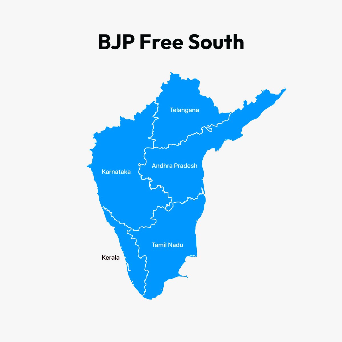 ஒற்றுமையே வலிமை 💪 #BJPFreeSouth 
