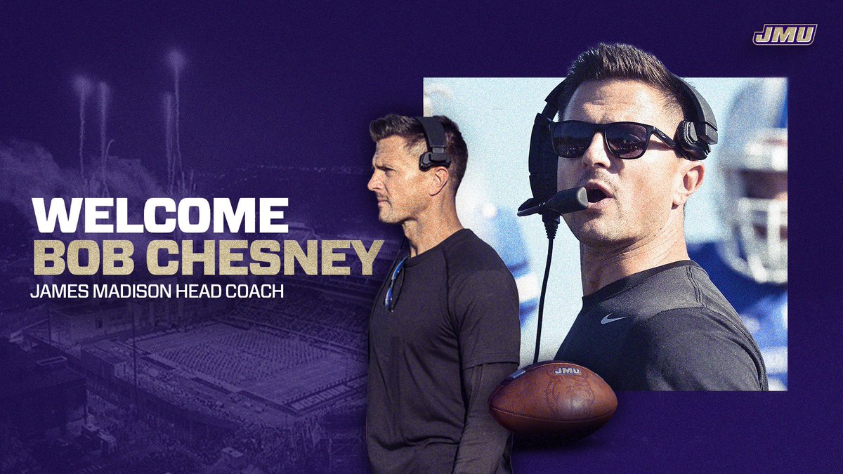 Let's welcome our new head coach, Bob Chesney!

📰 https://t.co/TQiNsHxrSC

#GoDukes 
