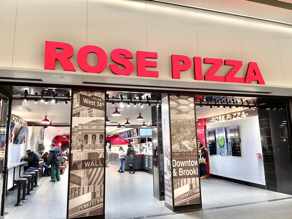 They’re back 🍕 

Rose Pizza is now open in the LIRR Concourse at Penn Station! 
