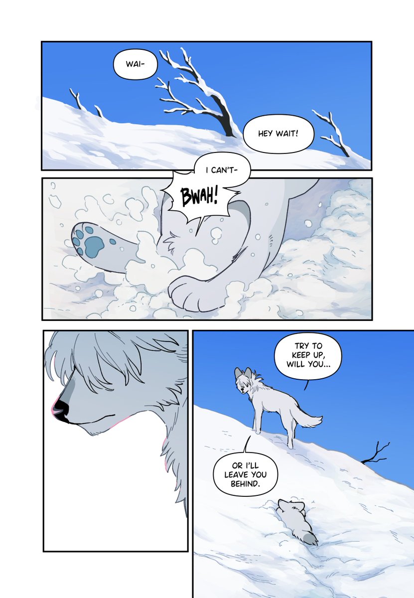 A little project I've been working on🐶
Humans have left Earth, leaving behind a group of genetically modified dogs to guard one of their labs until they return. Years go by and only one dog remains alive, still dutifully waiting for the humans return.
✨Prologue 1/3 