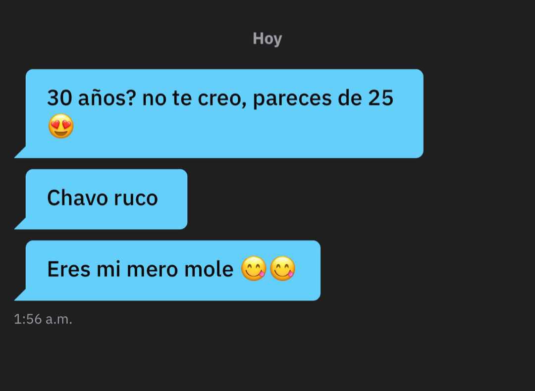 Me dijeron chavoruco 🥲 