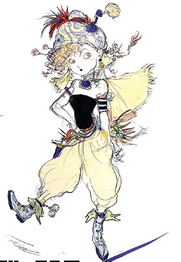 ピクトマンサーのAF、ちゃんとリルムの原画のイメージを元にされてますね。
さすが14、原作再現がちゃんとしてる。 