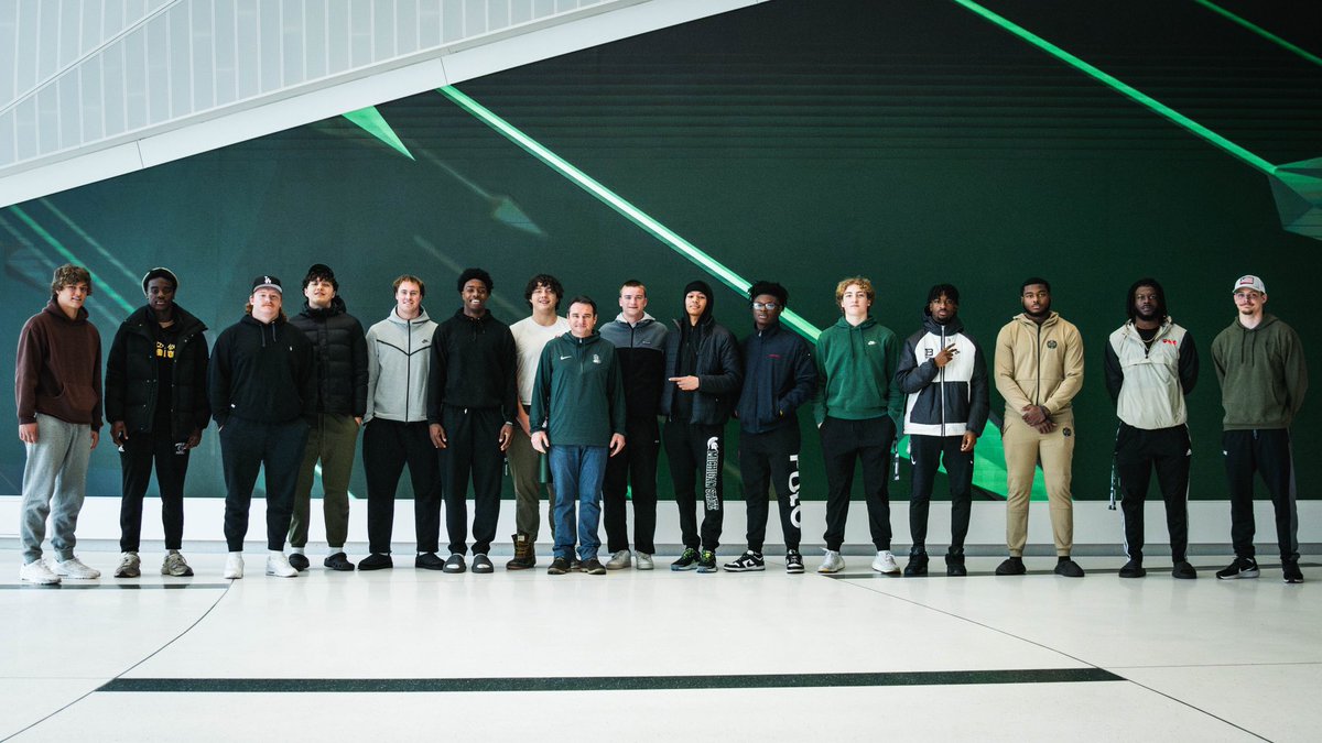 Excited to welcome these guys home to East Lansing! Go Green! 