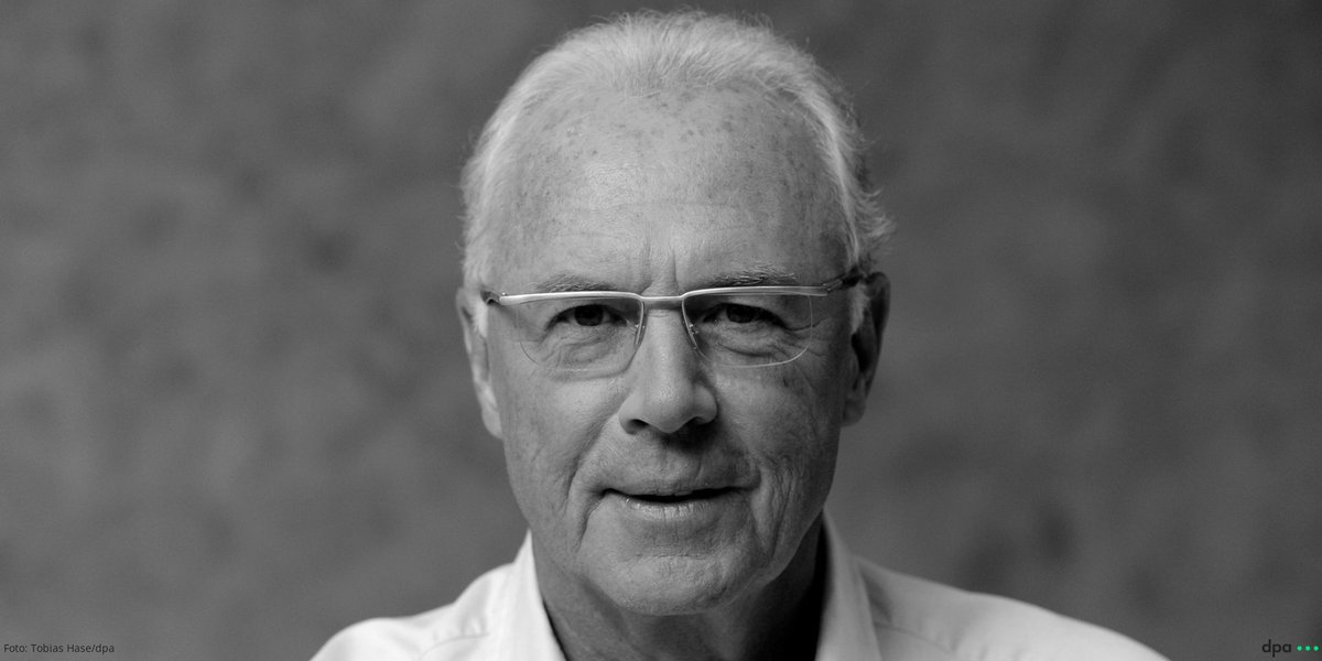 Franz Beckenbauer ist tot https://t.co/E55khyba9v via @tagesschau (wn) 
