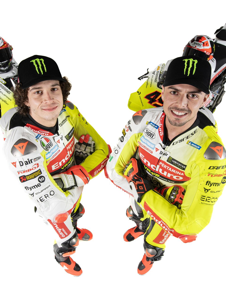 Welcome to the Fluo Stream ⚡️

Pertamina Enduro VR46 Racing Team 2024 🟡⚪️

@Marco12_B @FabioDiggia49 

#MotoGP2024 #PertaminaEnduroVR46RacingTeam #MotoGP #MB72 #Diggia49 #VR46 