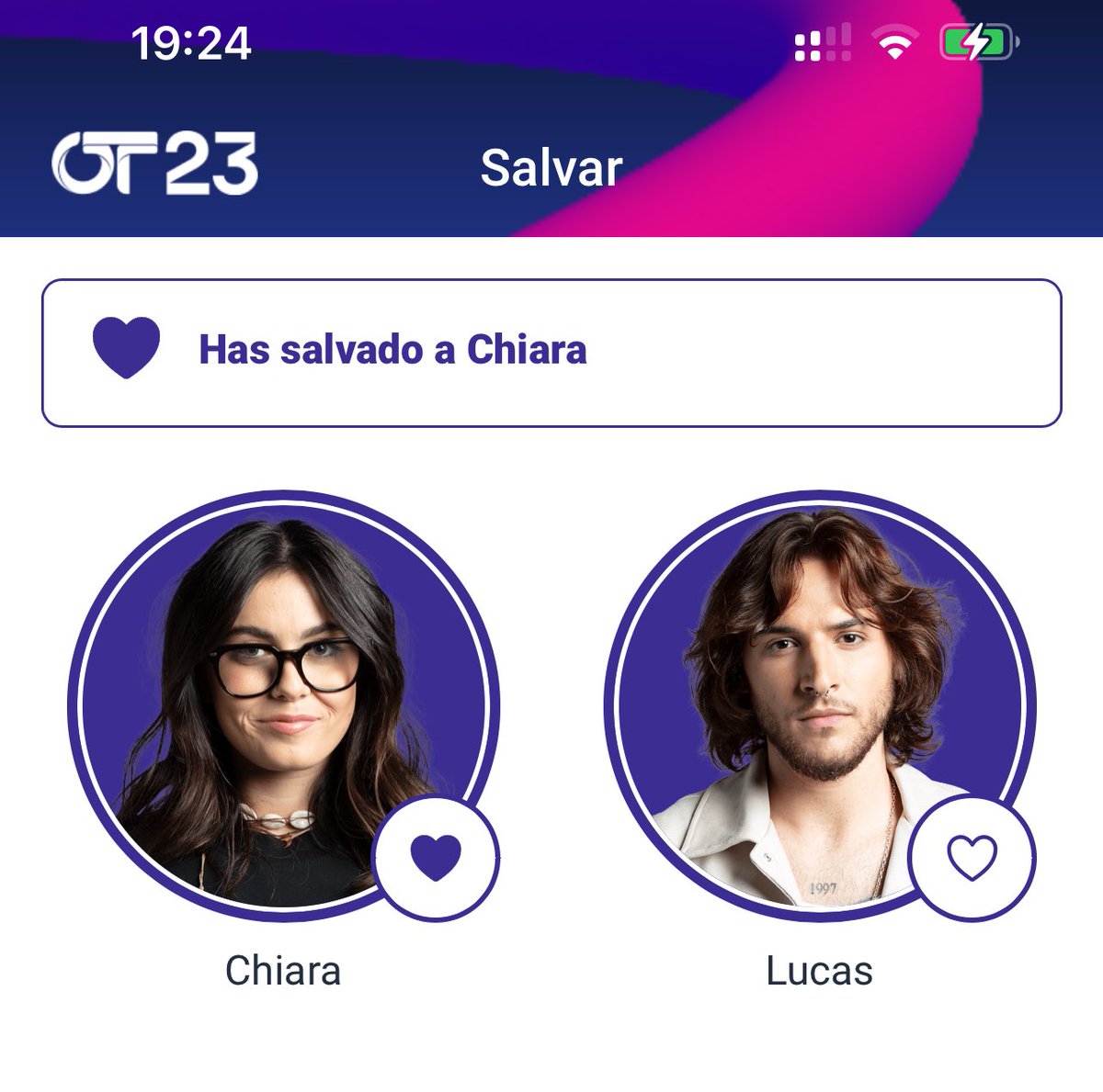 Habéis votado hoy??  #OTDirecto2F 