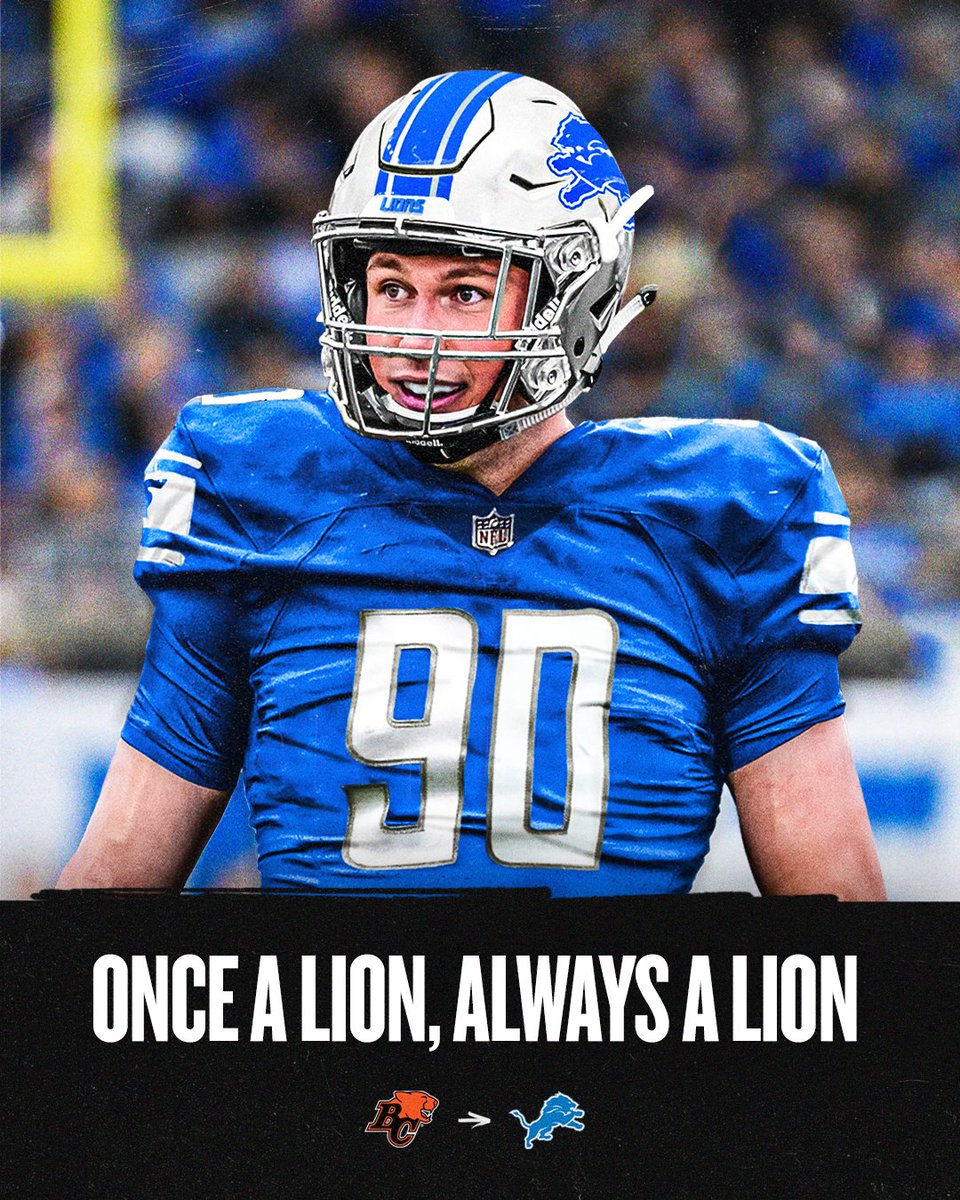 Once a Lion, always a Lion.  

Wishing Mathieu Betts all the best with the @Lions

You’re getting a good one, #OnePride 👊🏾 

#BCLions #CFLFA @NFL 