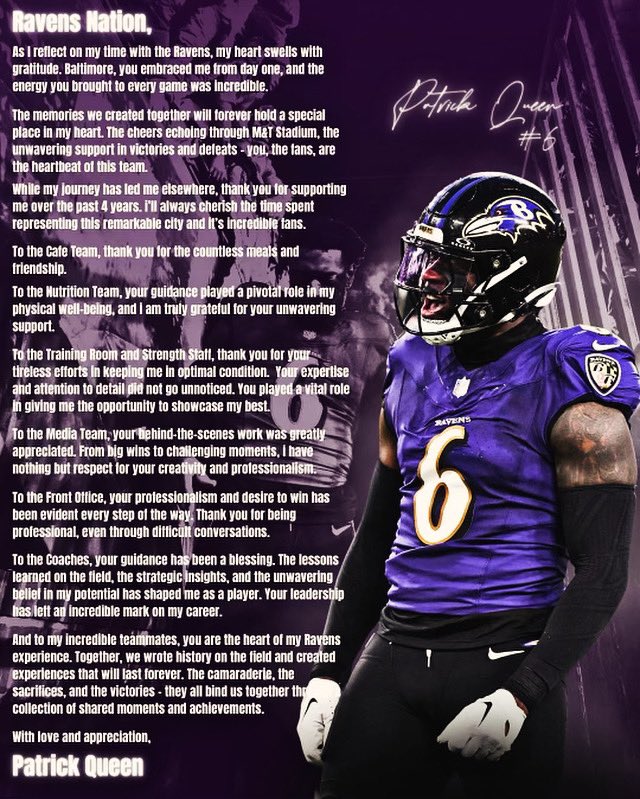 To #RavensFlock 💜 