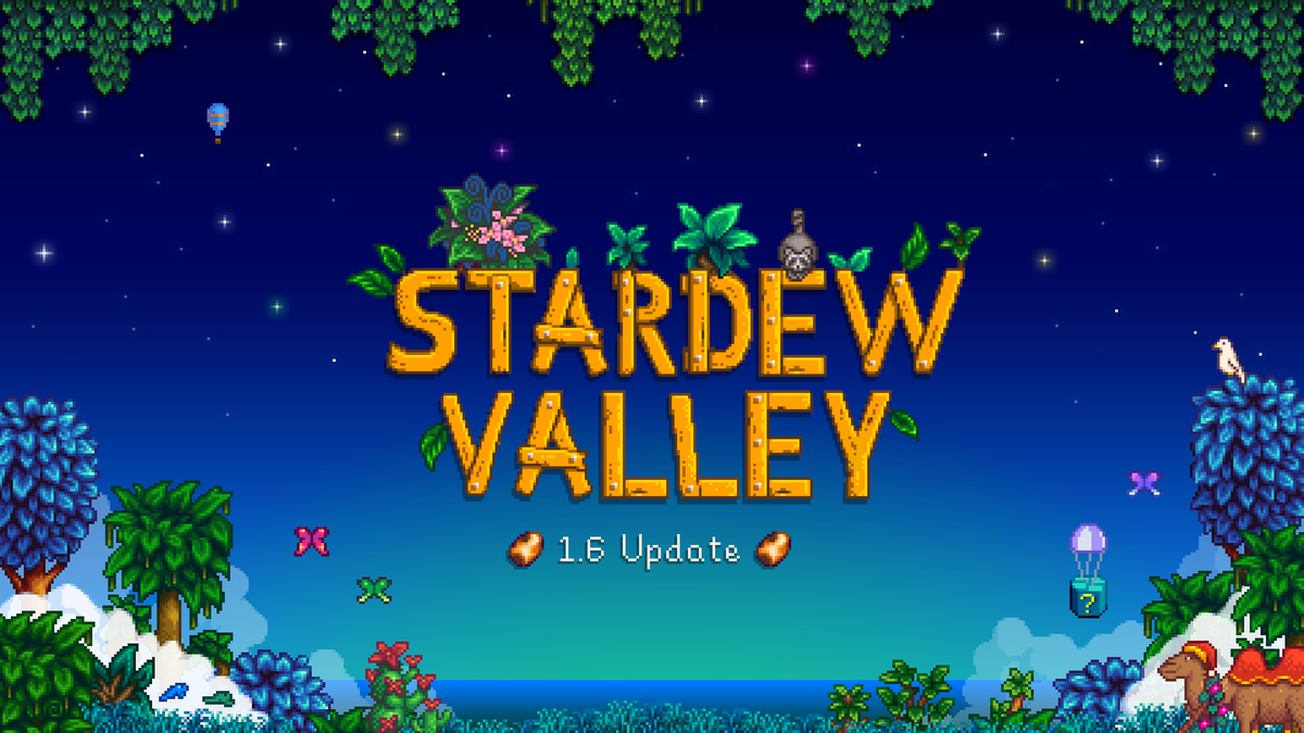 Stardew Valley 1.6 is now available on PC 
