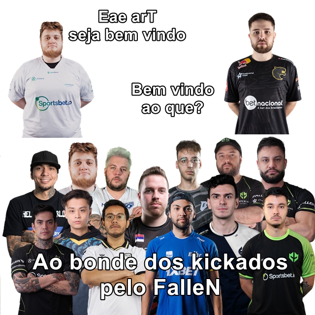 Quase não coube na imagem 