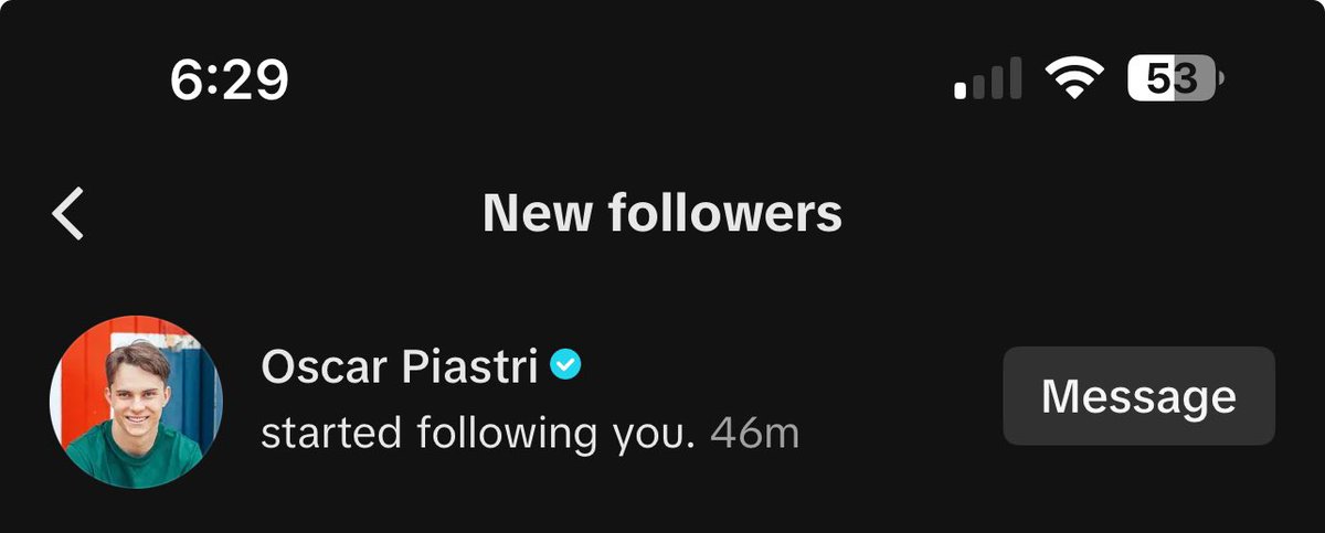 This bloke just followed me on TikTok…

Anyone know him? 🤨
#AusGP #F1 