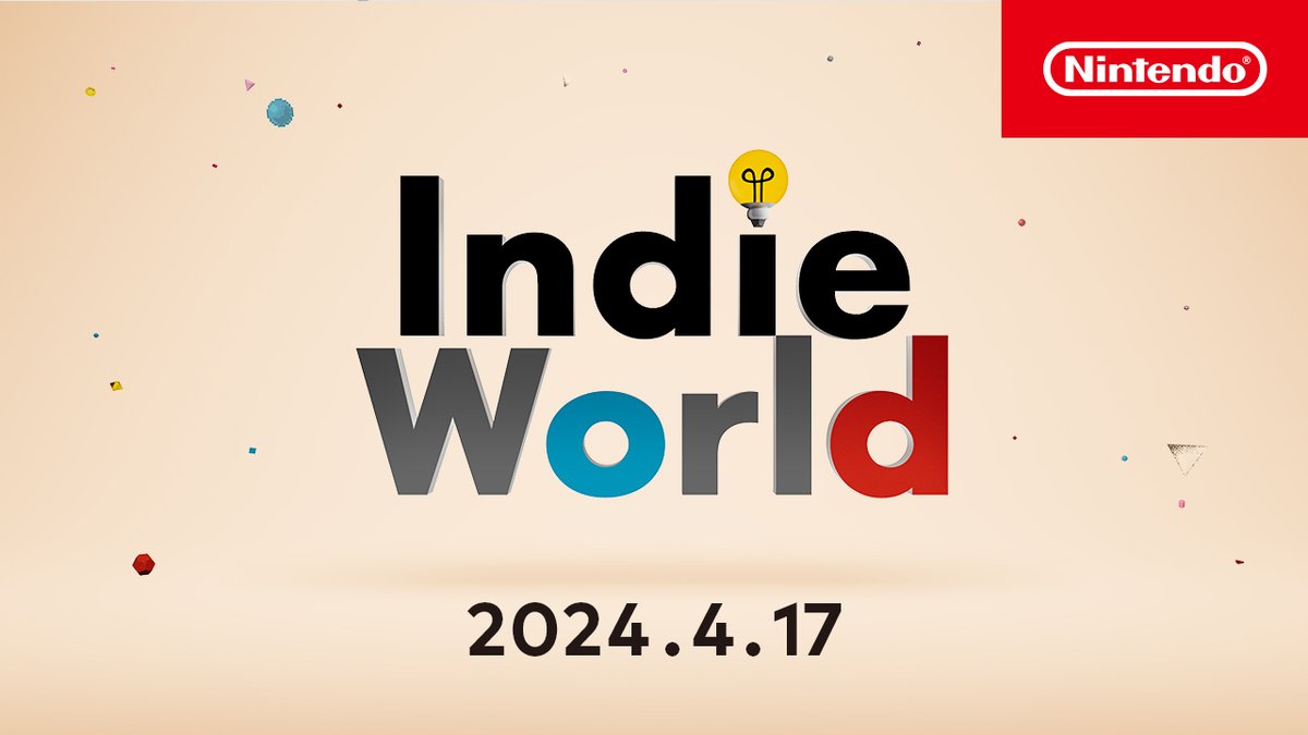 「Indie World 2024.4.17」を公開しました。よろしければご覧ください🌏

#IndieWorld #インディーワールド
https://t.co/6T0JoCWcfy 