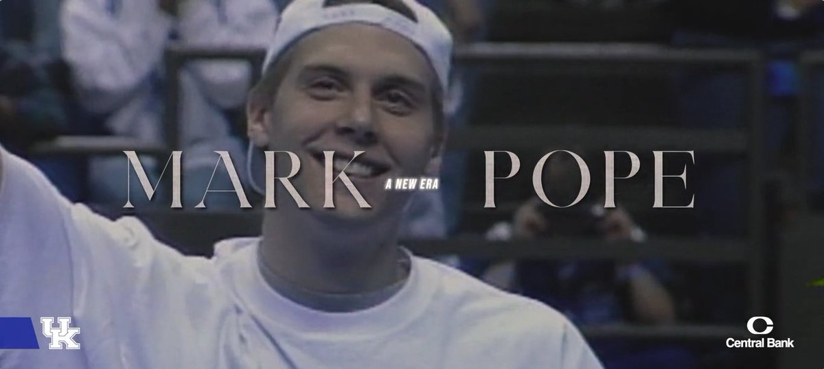 Kentucky Basketball Presents: @CoachMarkPope - A new era. 