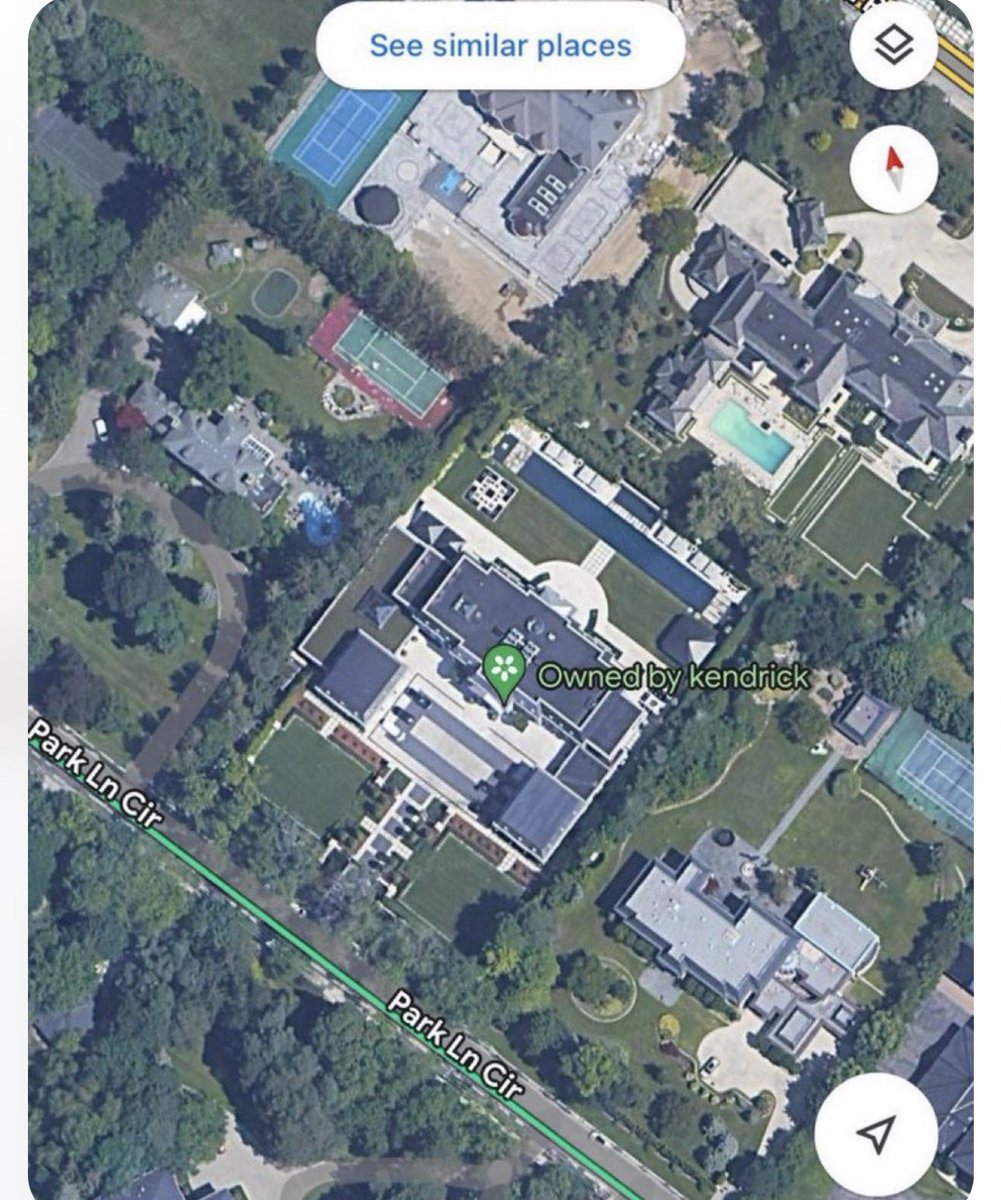Drakes house on google maps says ‘owned by Kendrick’ 