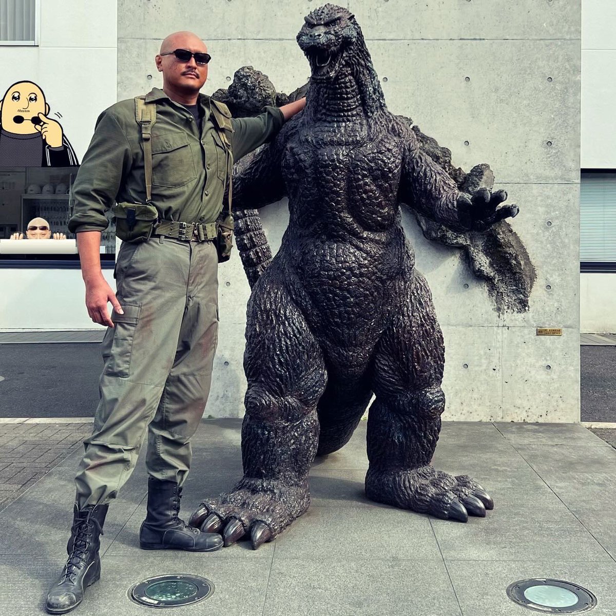 ついに解禁です。
実は映画『シティハンター』にこっそりと海坊主役で出演しております。

今回は原作ファンならば「あっ！」となる絶妙な匂わせに留まっておりますが、もし次回作があれば…？

鈴木亮平さん演じるパーフェクトな冴羽 獠にぜひご注目ください‼️

#シティハンター
#映画シティハンター 