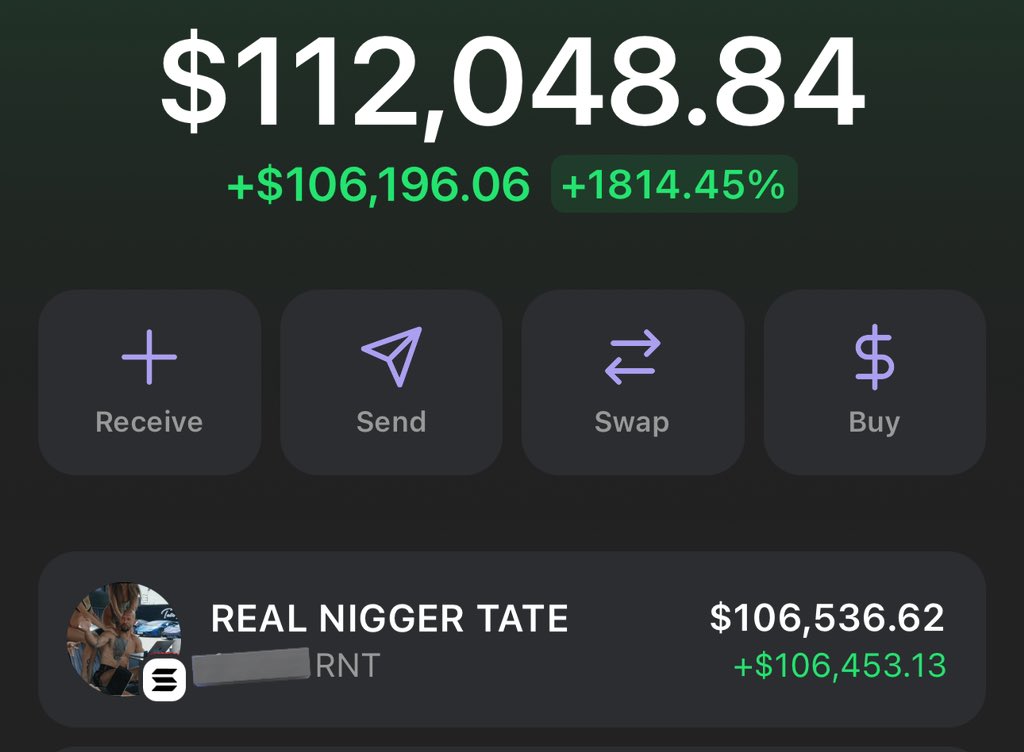 Andrew tate is taking me out of the trenches

My Goat 🥹 $RNT 