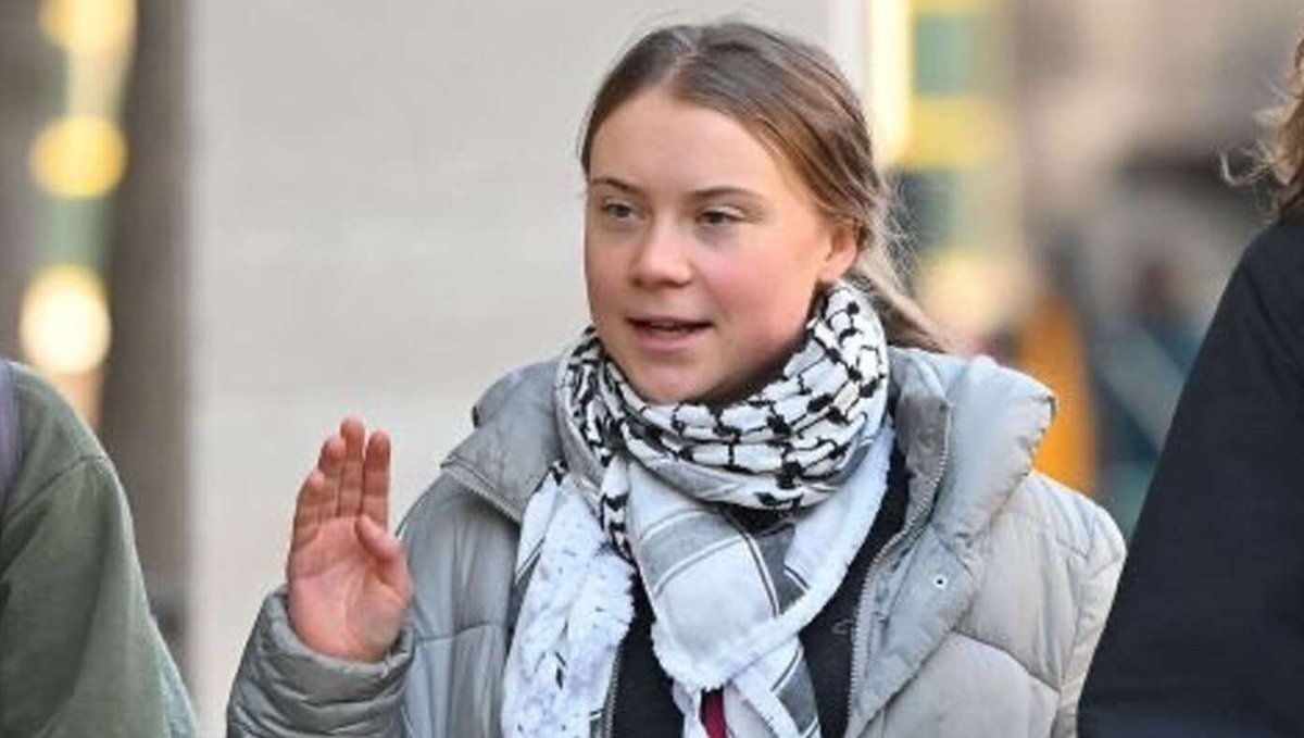 Greta Thunberg   

"To stand with Palestine is to be human” 