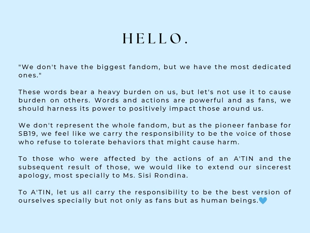 Hello. 